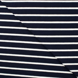 Kaufen 208-marine-15-5mm Viskosejersey gestreift * Ab 50 cm