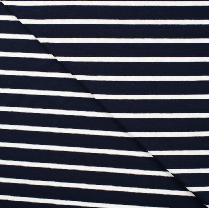 Kaufen 208-marine-15-5mm Viskosejersey gestreift * Ab 50 cm