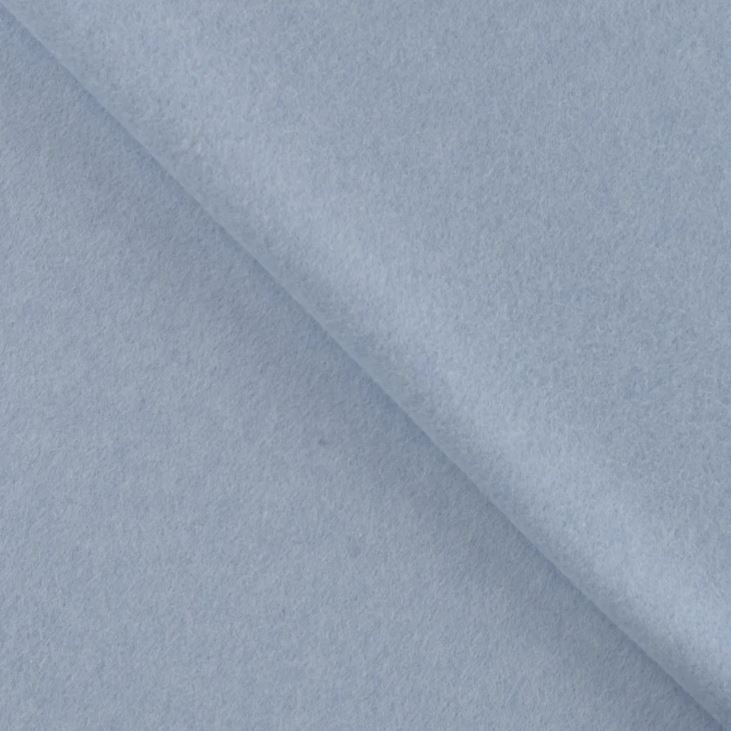 Kaufen 002-hellblau-mel Fleece aus Bio-Baumwoll *Ab 25 cm