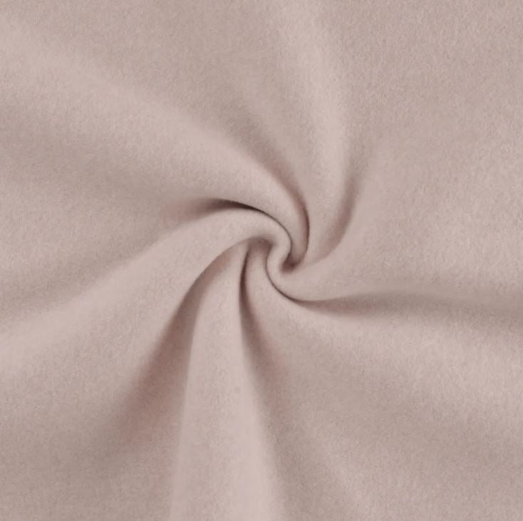 Fleece aus Bio-Baumwoll *Ab 25 cm