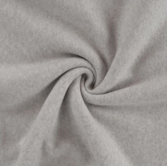 Fleece aus Bio-Baumwoll *Ab 25 cm