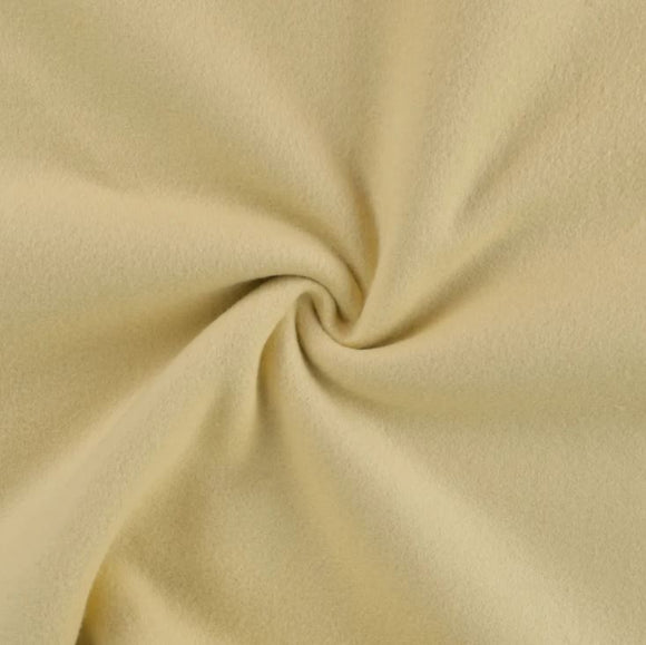 Fleece aus Bio-Baumwoll *Ab 25 cm