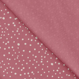 Acheter 014-altrosa Baumwolljersey Punkte *Ab 50cm