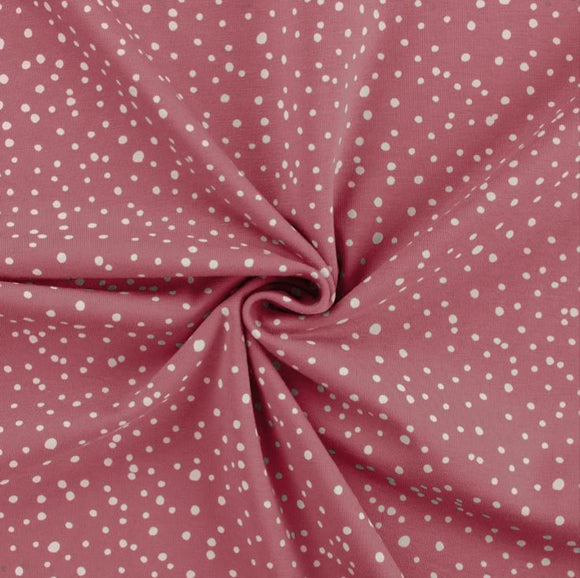 Baumwolljersey Punkte *Ab 50cm