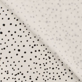 Acheter 051-creme Baumwolljersey Punkte *Ab 50cm