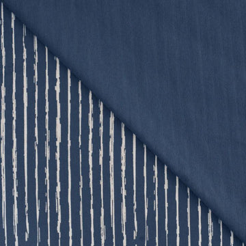 Buy 303-dunkelblau Baumwolljersey Streifen *Ab 50cm