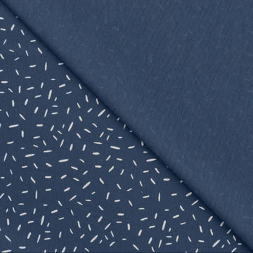 Buy 403-dunkelblau Baumwolljersey Striche *Ab 50cm