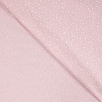 Buy 411-zartrosa Baumwolljersey Striche *Ab 50cm