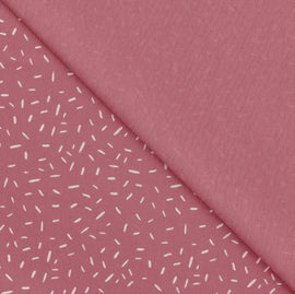 Acheter 414-altrosa Baumwolljersey Striche *Ab 50cm