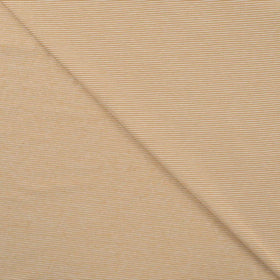 Acheter 056-ocker Baumwolljersey Streifen *Ab 50cm