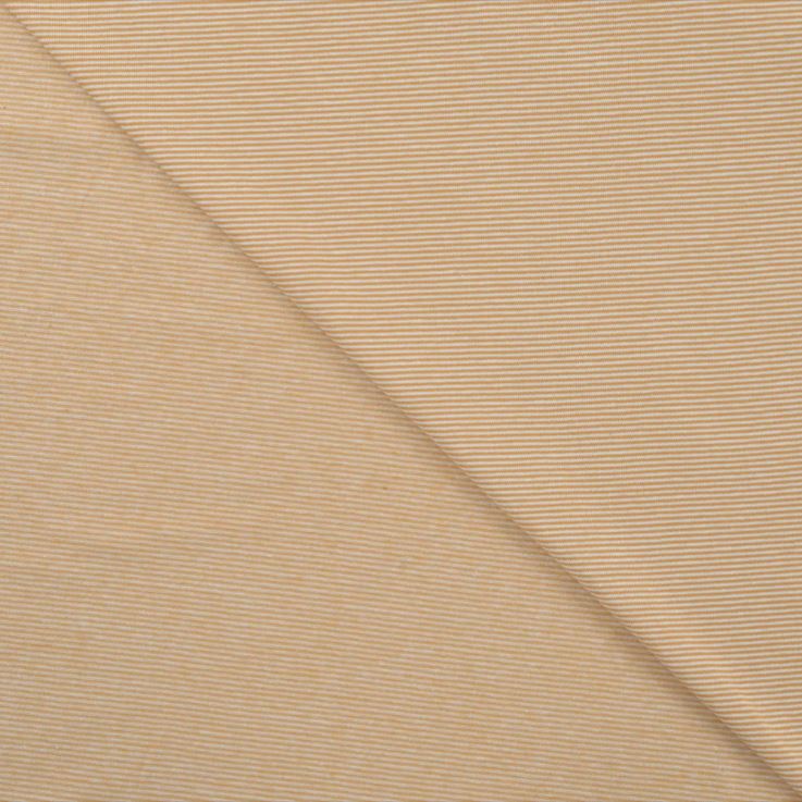Kaufen 056-ocker Baumwolljersey Streifen *Ab 50cm