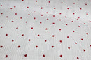 Musselin rote Herzen *Ab 50 cm-1