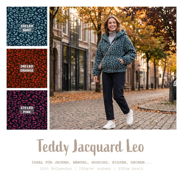 Teddy Jacquard Leo *Ab 50cm