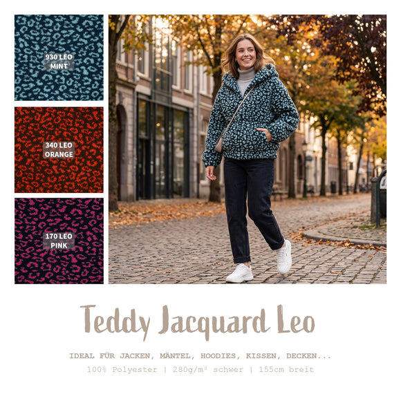 Teddy Jacquard Leo *Ab 50cm