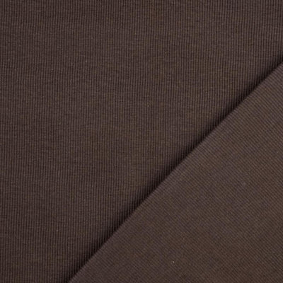 Kaufen 058-dunkelbraun Bündchen gerippt im Schlauch *Ab 25 cm