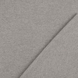 Kaufen 061-hellgrau-mel Bündchen gerippt im Schlauch *Ab 25 cm