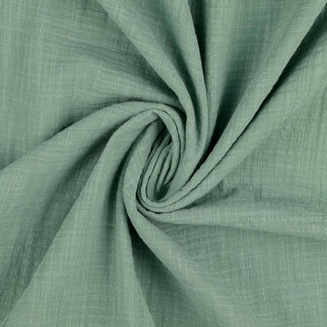 Kaufen 023-jade Musselin Leinenlook *Ab 25 cm