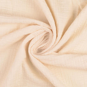 Kaufen 051-creme Musselin Leinenlook *Ab 25 cm