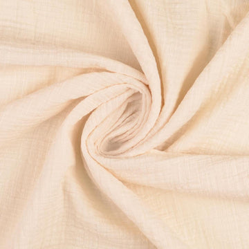 Kaufen 051-creme Musselin Leinenlook *Ab 25 cm