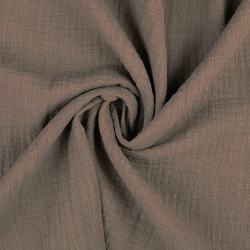 Kaufen 153-taupe Musselin Leinenlook *Ab 25 cm