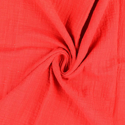 Acheter 015-rouge Aspect mousseline de lin *À partir de 25 cm