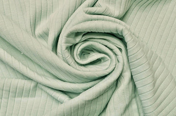 Buy 021-mint Rippjersey längs gerippt *Ab 50cm