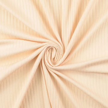 Buy 151-creme Rippjersey längs gerippt *Ab 50cm