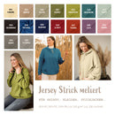 Jersey Strick meliert *Ab 50cm-1