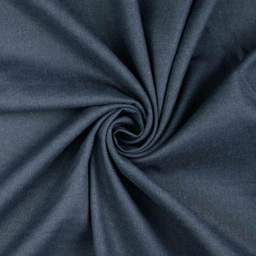 Buy 006-denim-blue Viscose linen * From 50 cm
