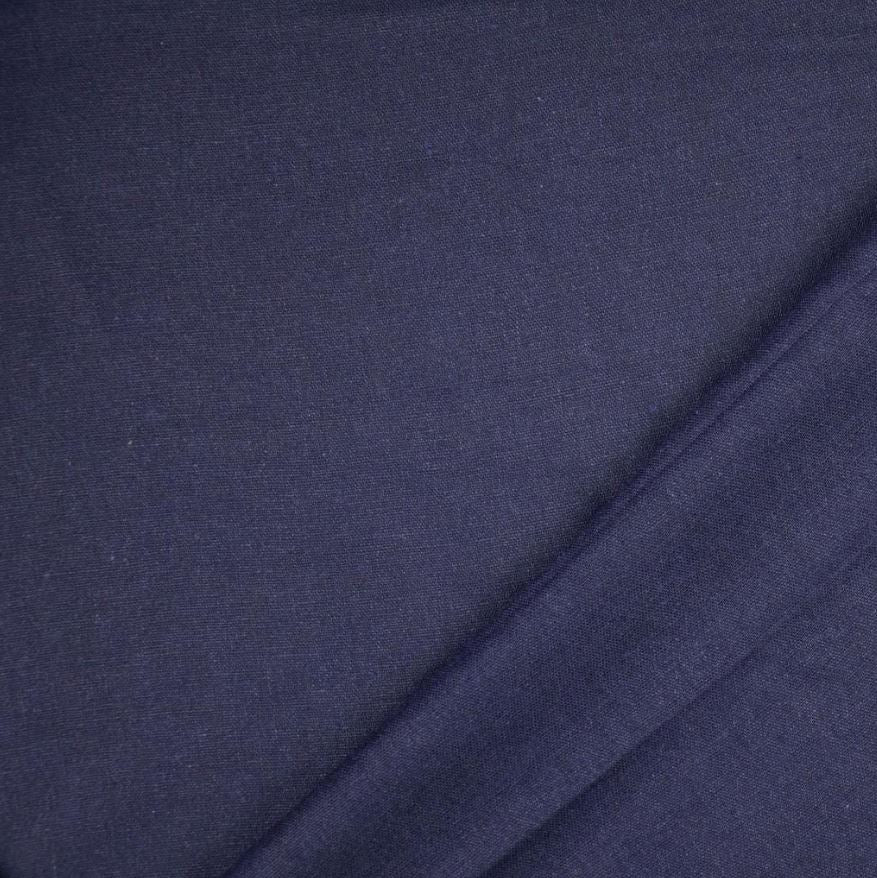 Buy 008-navy Viscose linen * From 50 cm