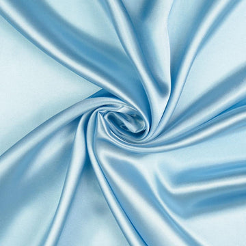 Buy 062-hellblau Polyester Satin *From 1m