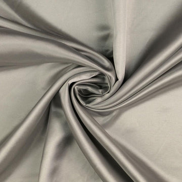 Buy 083-grau Polyester Satin *From 1m