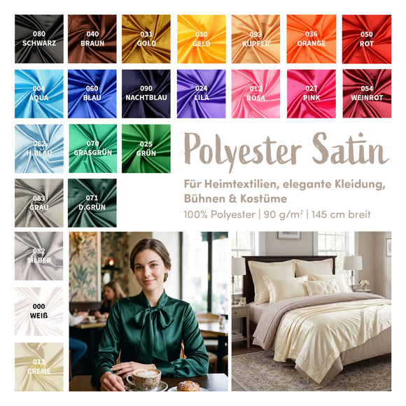Polyester Satin *From 1m
