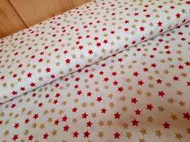 Buy 025-sternchen-klein-auf-creme Christmas prints * From 50 cm