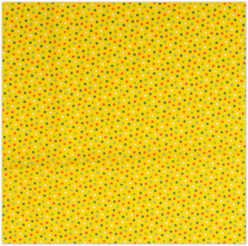 Acheter 004-points-colores-jaune Coton imprimé Pâques *À partir de 25 cm