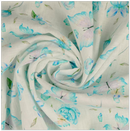 Halbleinen Schmetterling türkis *Ab 50cm-1