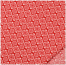 Viskose-Leinen Ethno rot *Ab 50cm-2