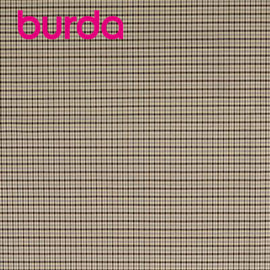 Bengaline Stretch Karo *Ab 50 cm