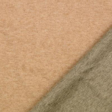 Acheter 053-beige-grun Strickstoff Doubleface *Ab 50 cm