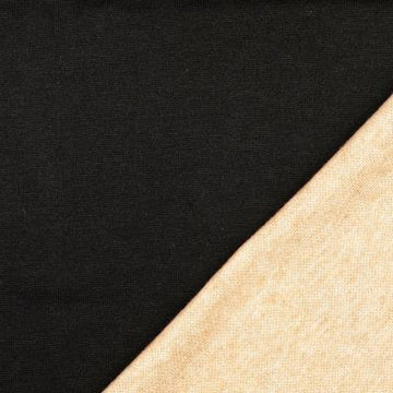 Acheter 069-schwarz-beige Strickstoff Doubleface *Ab 50 cm