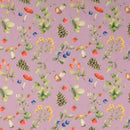 Baumwolle digital bedruckt & merzerisiert - Wald rosa *Ab 50cm-2