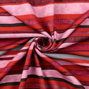 Wintersweat Streifen rot *Ab 50cm-1