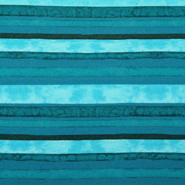 Wintersweat Streifen blau *Ab 50cm - 0