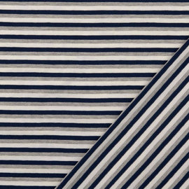 Baumwolljersey Streifen *Ab 50cm - 0