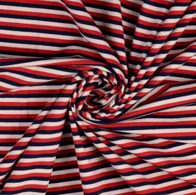 Baumwolljersey Streifen *Ab 50cm