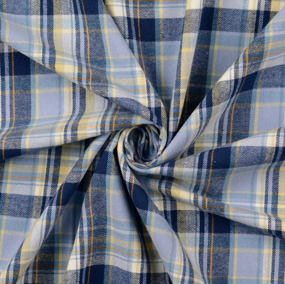 Flanell Baumwolle Karo *Ab 50 cm