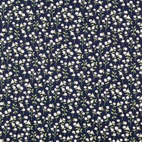 Acheter 005-grun-marine Baumwolle bedruckt Blümchen *Ab 50cm