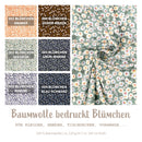 Baumwolle bedruckt Blümchen *Ab 50cm-1