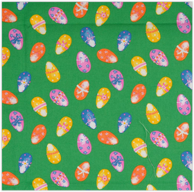 Acheter 006-oeufs-de-paques-verts Coton imprimé Pâques *À partir de 25 cm