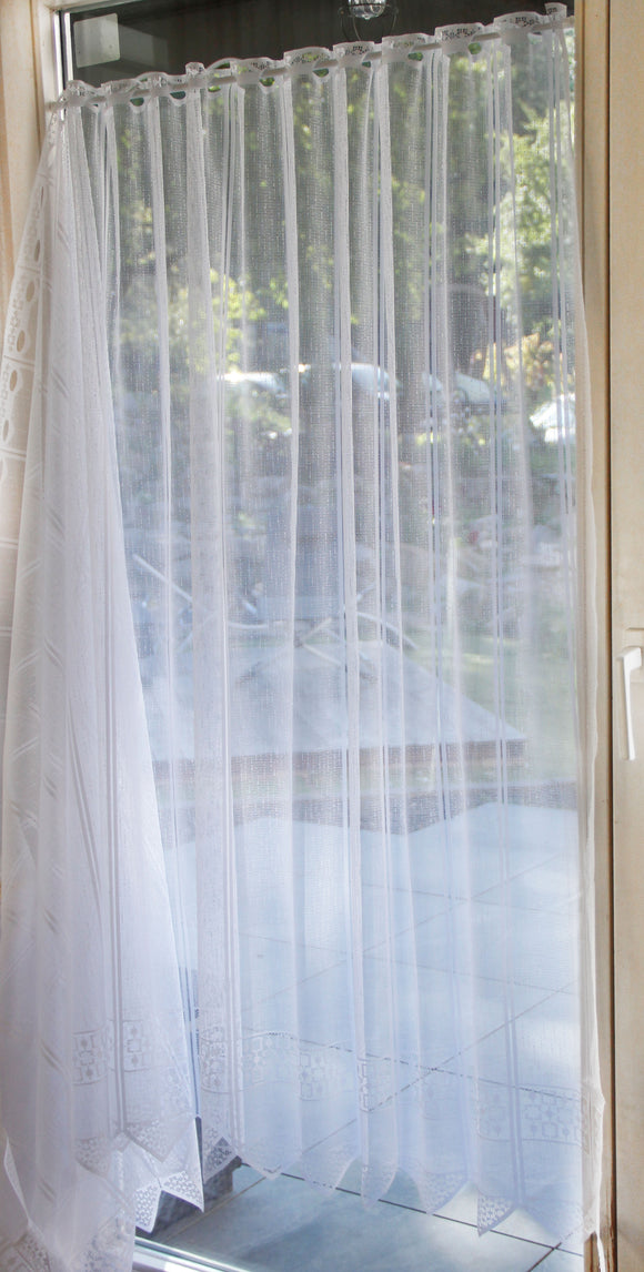 Tissu pour rideaux tricoté au mètre *À partir de 13 cm en répétition